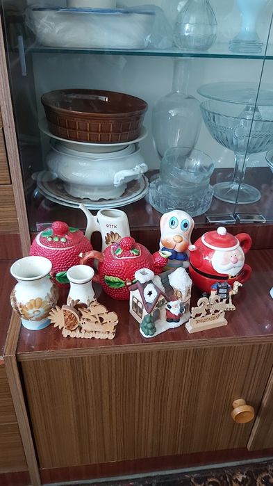 Figurki ceramiczne ,magnesy itp.