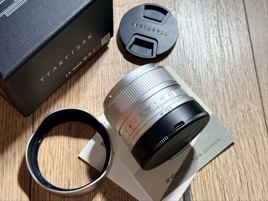 Обʼєктив TTArtisan 40mm F2.0 для L-mount