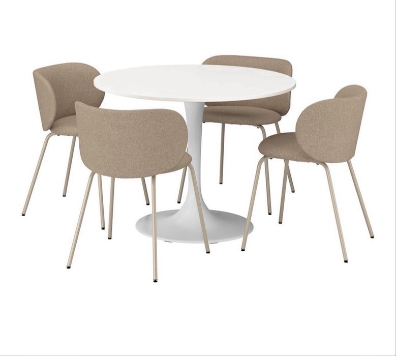 Mesa com 4 cadeiras ikea
