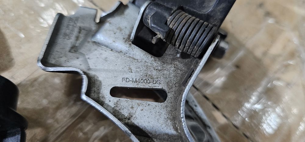 Монетка, перемикач Shimano Alivio, Altus передній 3шв