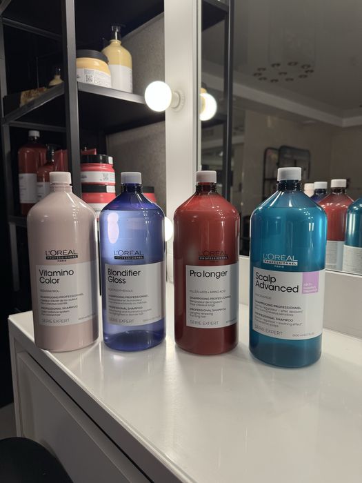 Шампунь Лореаль 1500 мл ОРИГІНАЛ РОЗПРОДАЖ