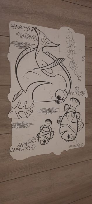 Puzzle dla dzieci Rybka Nemo