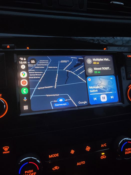 Бездротовий адаптер Apple CarPlay та Android Autol