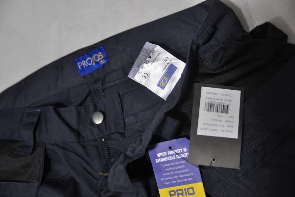 PROJOB PRO C50 M 32/34 nowe męskie spodnie bojówki dekarskie mocne r1v TOCSAM