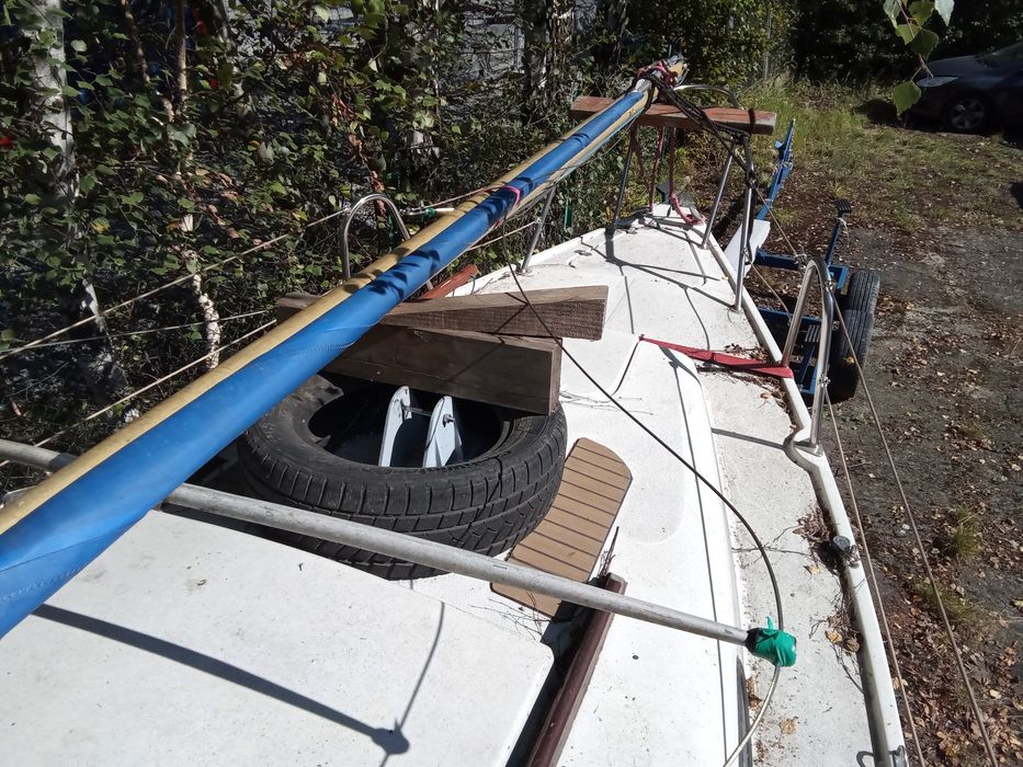 Żagłówka Neptun z przyczepą