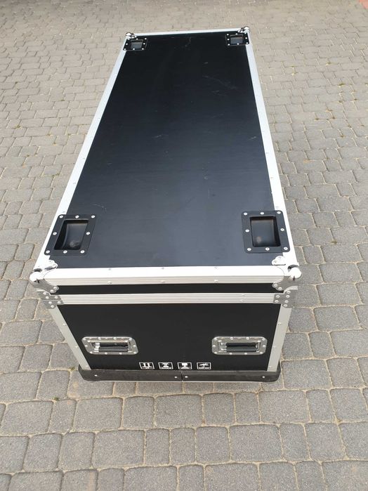 Case duża skrzynia transportowa na oświetlenie kable instrumenty