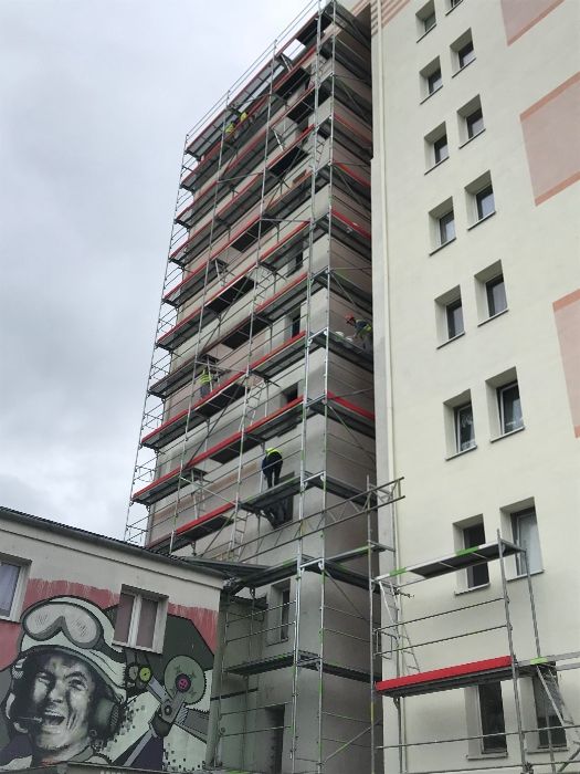 Wynajem Rusztowania elewacyjnego , ramowe i modułowe