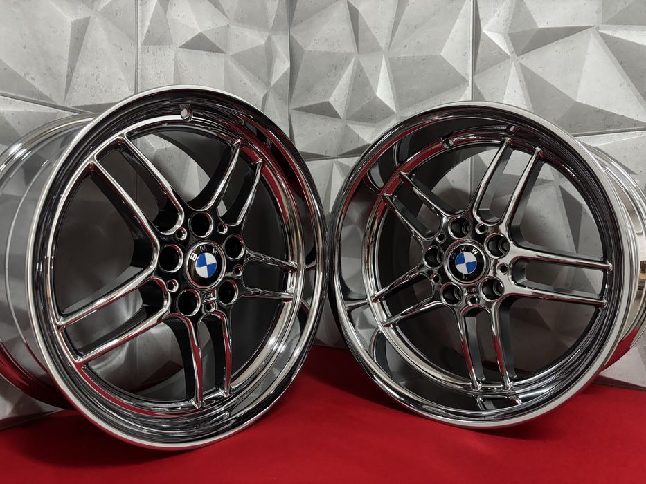 HIT! NOWE Felgi Koła 18" 5x120 BMW Styling 37 ///M PAKIET RANTY CHROMOWANE