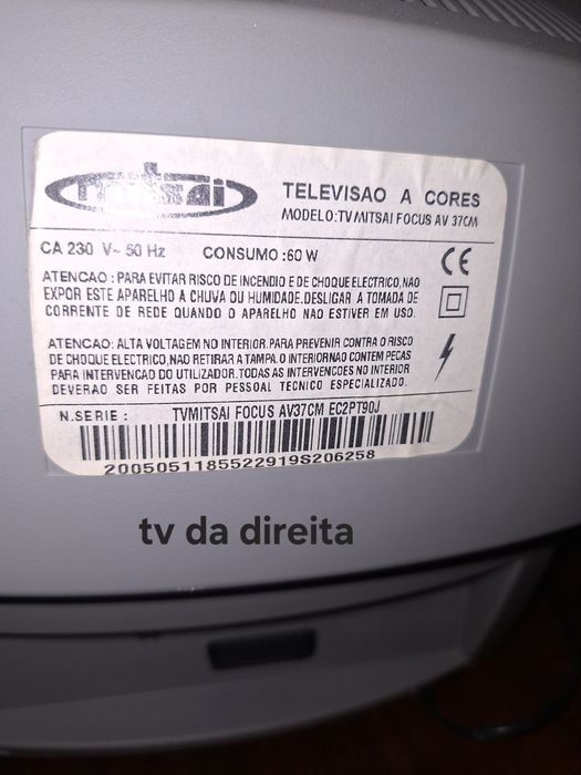 Televisões antigas