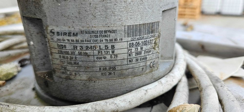 Mieszalnik nierdzewny, wanna 2000l