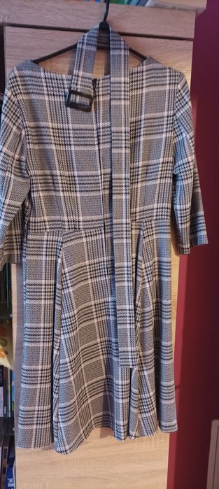 Elegancka sukienka orsay 40 krata