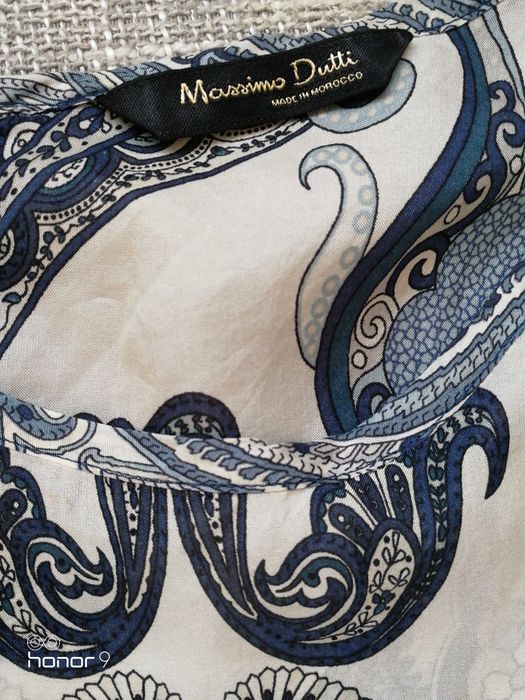 Top de seda Massimo Dutti, tam. 36, NOVO