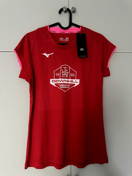Koszulka sportowa damska Mizuno M czerwona