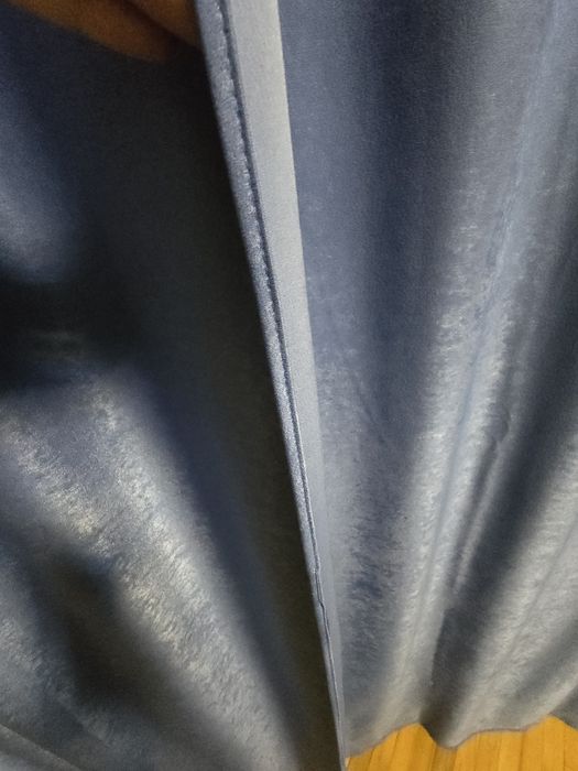 Штори блекаут сині готові на 2 вікна 1,45×2,9м