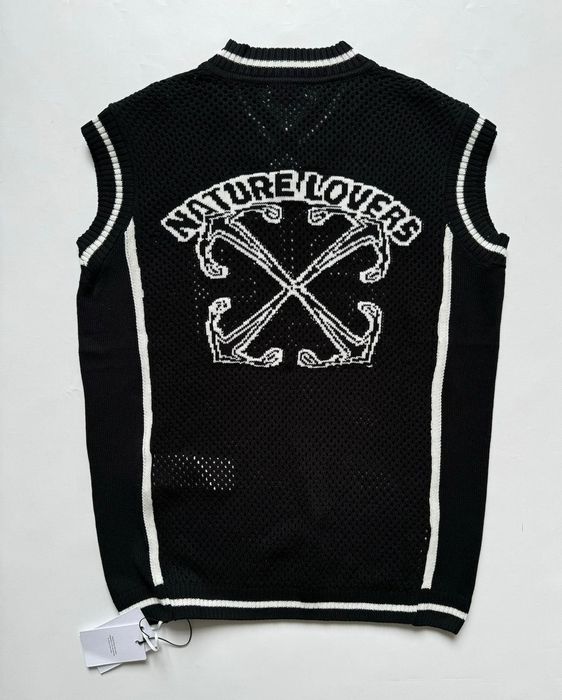 Off White koszulka na ramiączkach S M L XL przewiewna