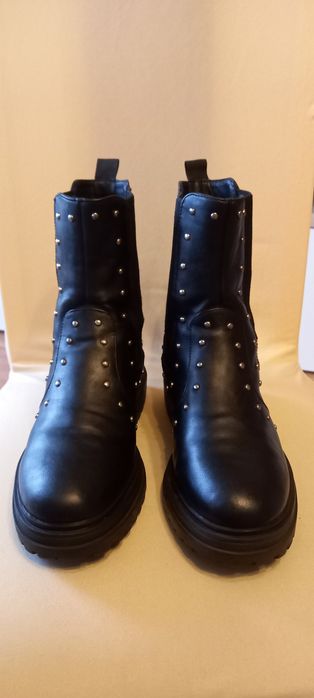 Botki trapery sztyblety damskie rozm 37 wkładka 23cm firmy DeeZee