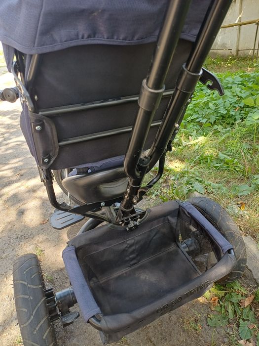 Дитячий велосипед Turbo trike, велосипед з батьківською ручкою