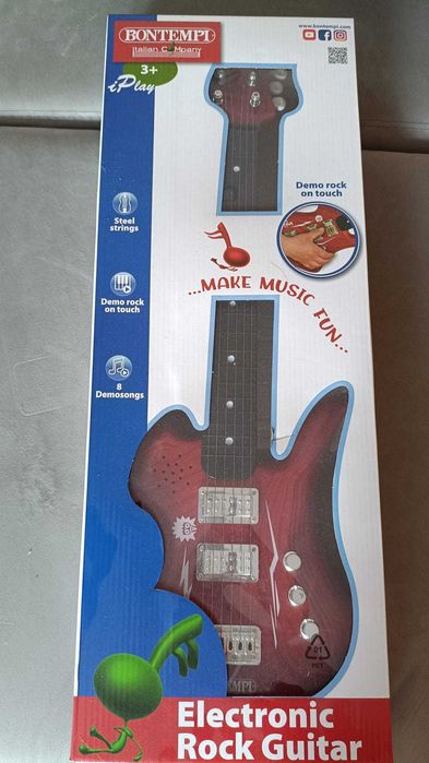 Gitara rocowa zabawka