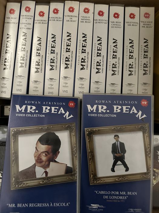Mr Bean VHS 12 cassetes