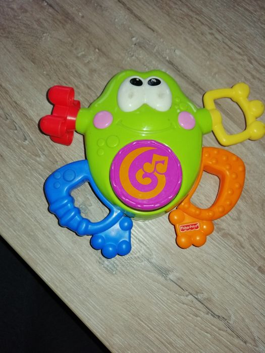 Wesoła zabka śmieszka Fisher price