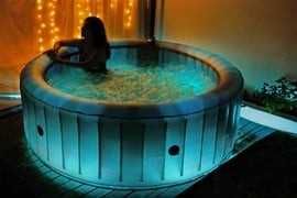 Dmuchane ogrodowe jacuzzi spa led mspa bubble spa c-st062
