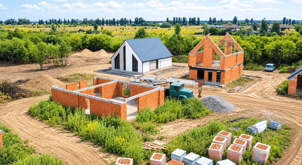 Одноповерховий котедж 110 кв.м від забудовника, 15 хв до Києва, є ГАЗ