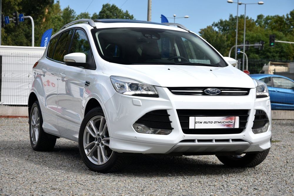 Ford Kuga IDEALNY skóra alusy NAVI
