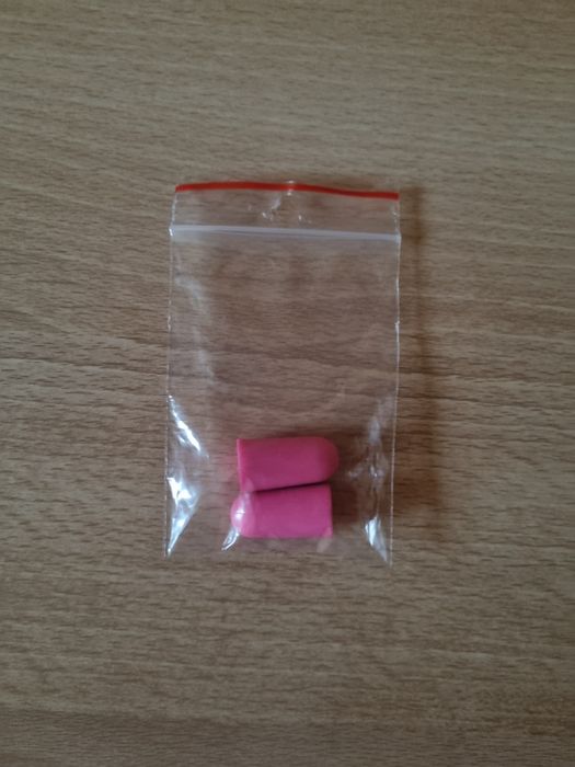 Nowe zatyczki do uszu różowe