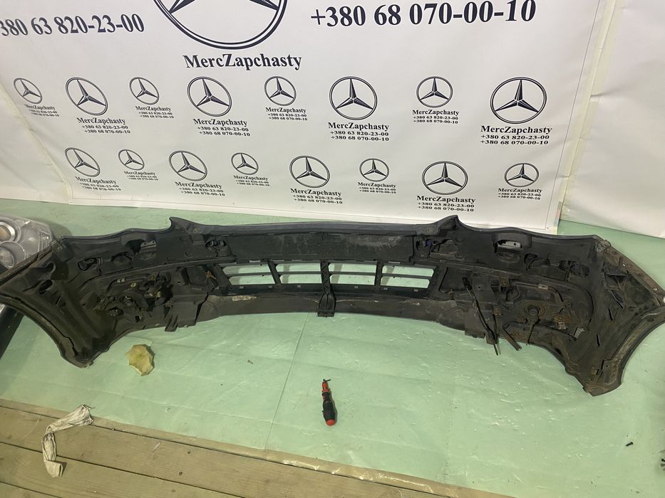 Mercedes w 203  рестайлінг егеганс авангард  бампер передній