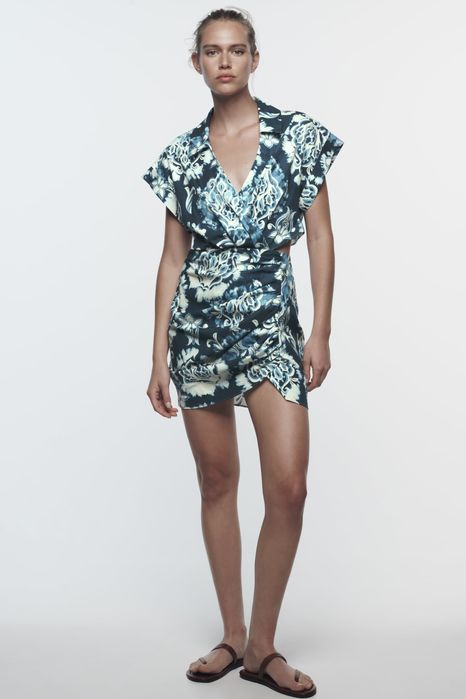 Трендова котонова сукня Zara XL