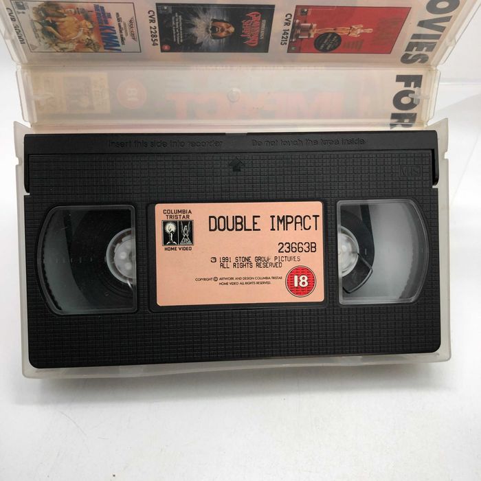 kaseta vhs double impact (126)