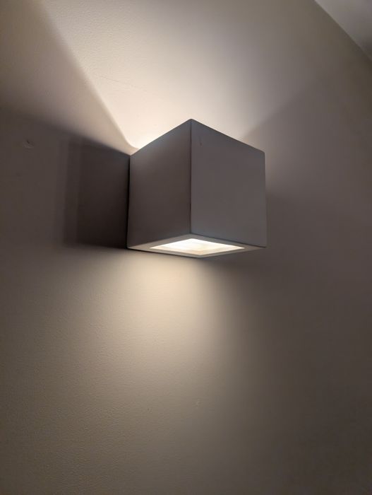 Lampa ścienna kinkiet ceramiczny