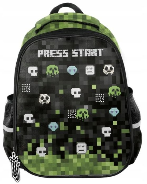 Plecak szkolny Paso premium Intertek MINECRAFT PIKSELE nowy