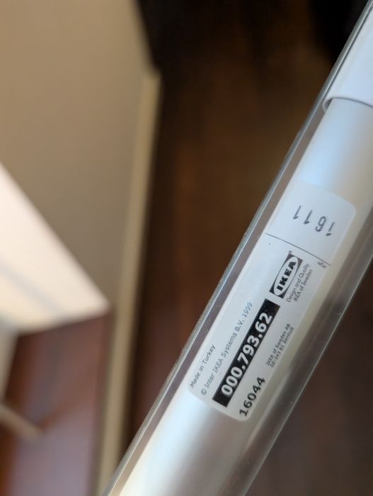 2 Calhas para cortinados IKEA Kvartal