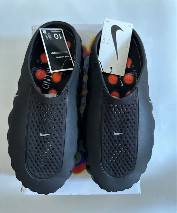 Nike Mind 001 Black Chrome Hyper Crimson Buty Sneakersy 44 Nowe ISPA Recovery Sensory Kicks klapki japonki swag drill drip wygodne