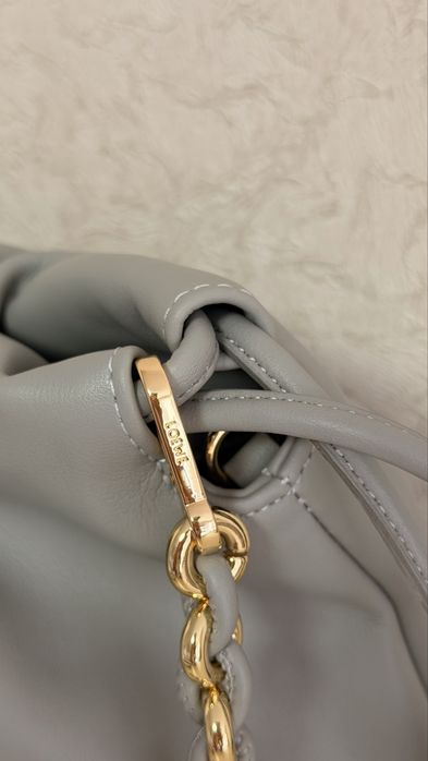 Сумка Loewe Falmenco сіра люкс якість