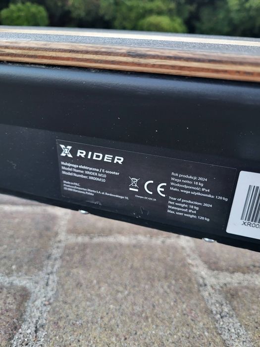 Hulajnoga elektryczna Xrider m10