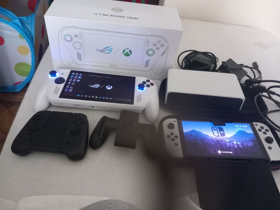 ROG Xbox Ally + Nintendo Switch OLED Desbloqueada — Pack