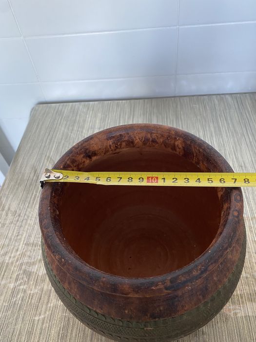 Vaso de cerâmica vintage