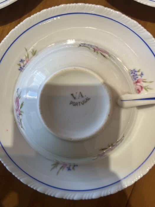 Chávenas de chá Vista alegre