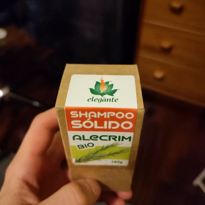 Shampoo sólido alecrim Bio Novo por abrir