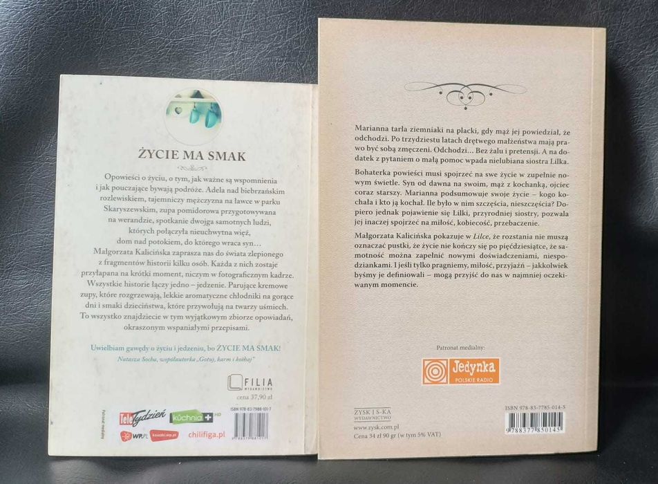 Małgorzata Kalicińska - 2 książki