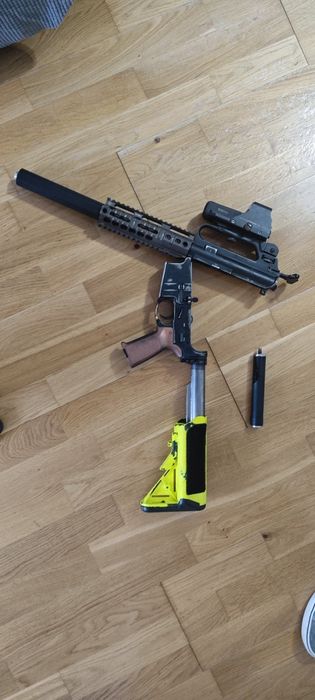 Venda/troca Systema PTW e acessórios airsoft