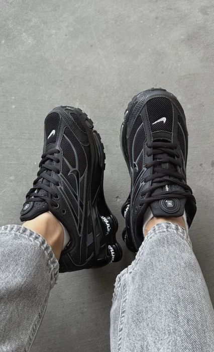 Кросівки Nike x Supreme Shox Ride 2 Black 36-45. Оплата на пошті