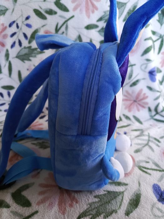 Bluey niebieski pluszowy plecak Nowy