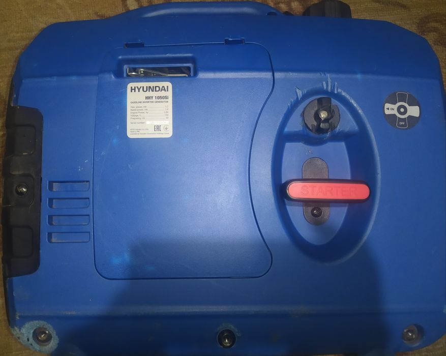 Інверторний генератор Hyundai hhy 1050si