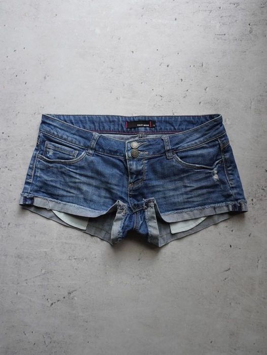 Tally weijl low rise low waist viral micro shorts s 38 avant garde