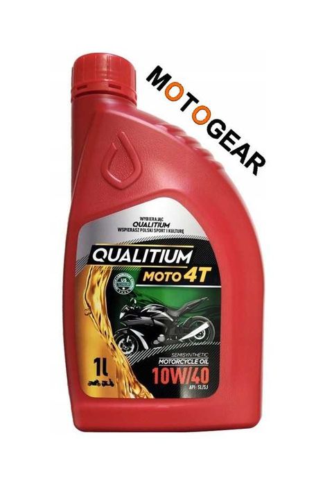 NOWY Olej silnikowy 10W40 półsyntetyczny uniwersalny motocykl kosiarka