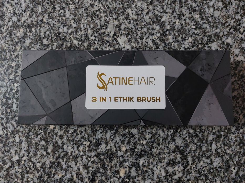 SATINEHAIR - Ethik brush 3 in 1 - Black