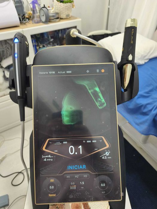 Aluga-se HIFU 360 MAX Evolution 25D (Modelo 2026) Tecnologia estética profissional 3 em 1 — HIFU • Radiofrequência (RF) • EM